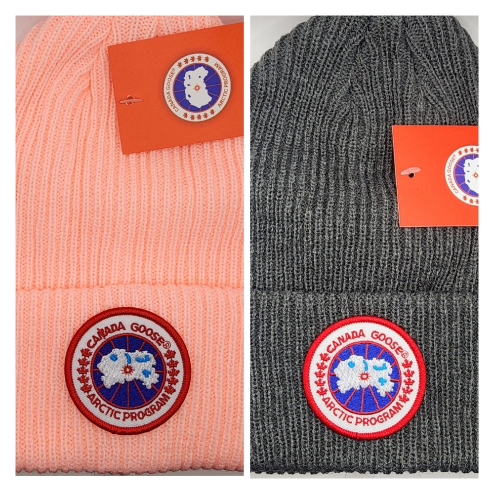 NWT Pink or Grey Beanie